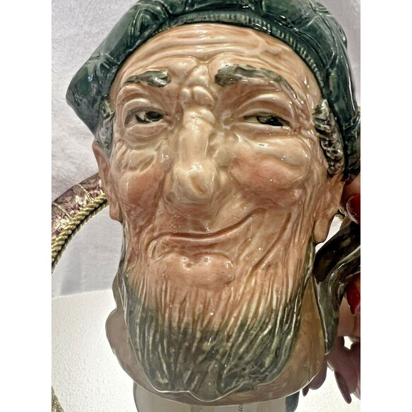 Vintage Royal Doulton D 5824 ‘AULD MAC’ Large Toby Mug Character 6 " A 1939-55 - Picture 7 of 10